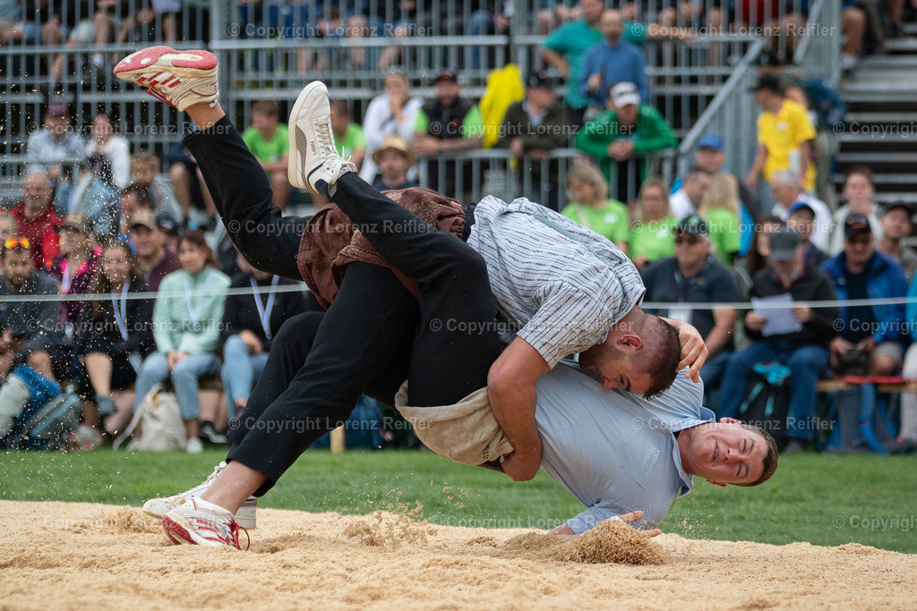 Schwingen -  Eidgenössisches Jubiläums-Schwingfest 2024 2024 | Appenzell, 8.9.24, Schwingen - Eidgenössisches Jubiläums-Schwingfest 2024.