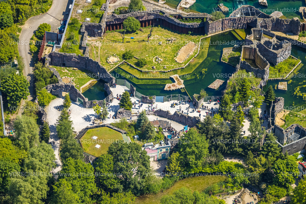 Gelsenkirchen230511315 | Luftbild, ZOOM Erlebniswelt Zoo, Bismarck, Gelsenkirchen, Ruhrgebiet, Nordrhein-Westfalen, Deutschland