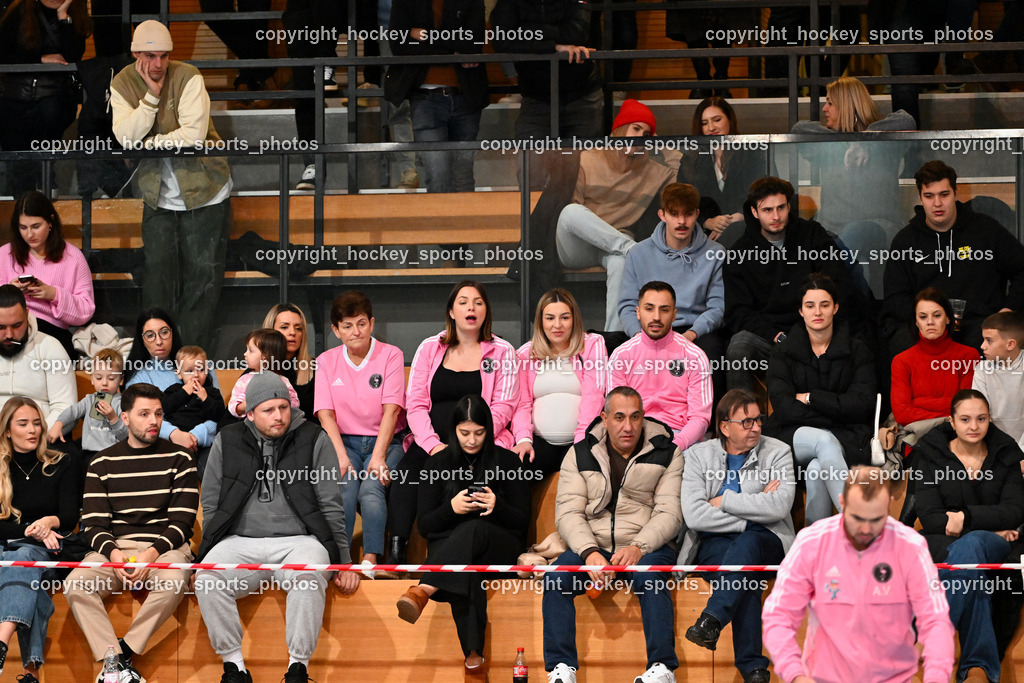 Carinthia Flamengo Futsal Club vs. Futsal Klagenfurt | Carinthia Flamengo Fans, Carinthia Flamengo Futsal Club vs. Futsal Klagenfurt, Carinthia Flamengo Futsal Club vs. Futsal Klagenfurt am 01.12.2024 in Klagenfurt (Ballspielhalle Viktring), Austria, (Photo by Bernd Stefan)