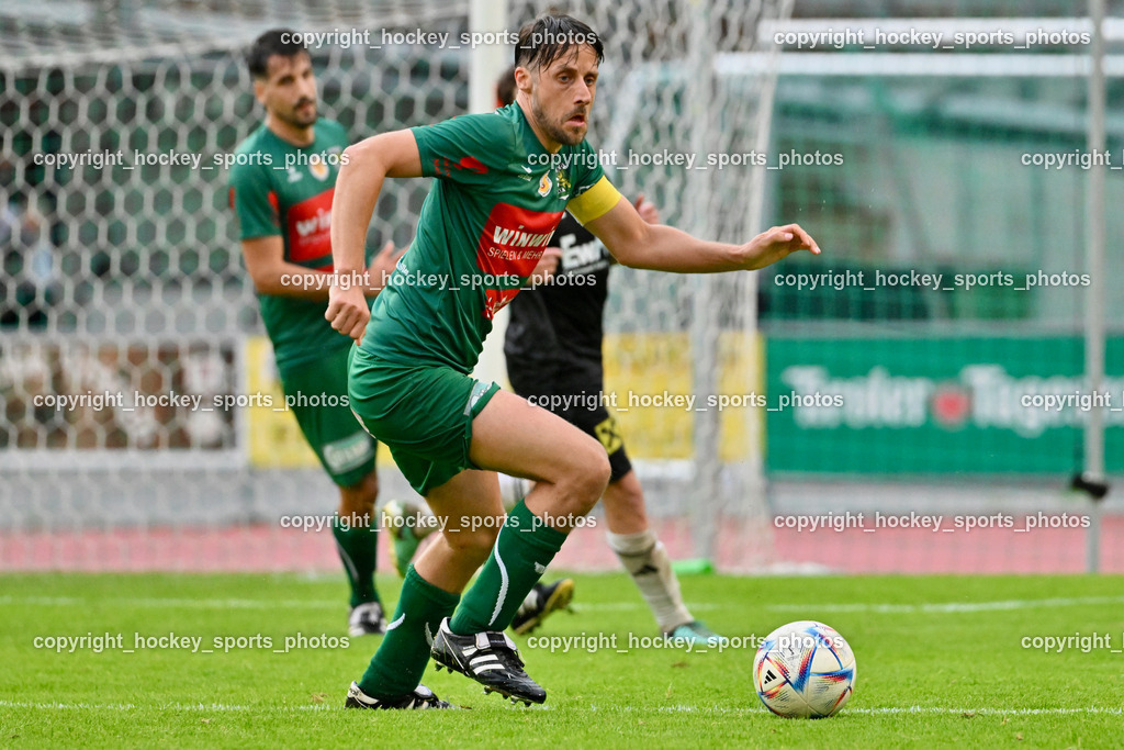 SV Rapid Lienz vs. URC Thal Assling | #5 Manuel Eder Rapid Lienz, SV Rapid Lienz vs. URC Thal Assling, SV Rapid Lienz vs. URC Thal Assling am 08.06.2024 in Lienz (Dolomiten Satadion), Austria, (Photo by Bernd Stefan)