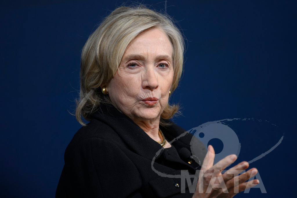 _DWA3785 | Die US-Politikerin Hillary Clinton auf der Veranstaltung Bridging Scholarship and Statecraft im Rahmen der Münchner Sicherheitskonferenz 2026. München, 13.02.2026 Bayern Deutschland  - Realisiert mit Pictrs.com