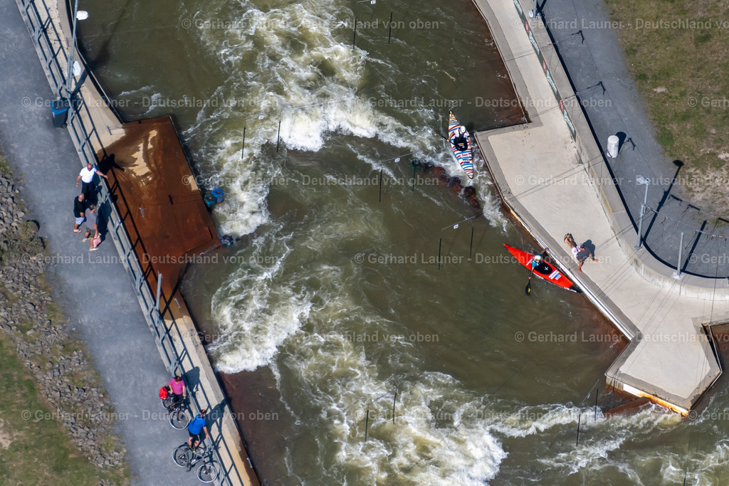 4042012 | Der Kanupark Markkleeberg ist die zweite weltcuptaugliche künstliche Wildwasseranlage in Deutschland neben dem Eiskanal in Augsburg