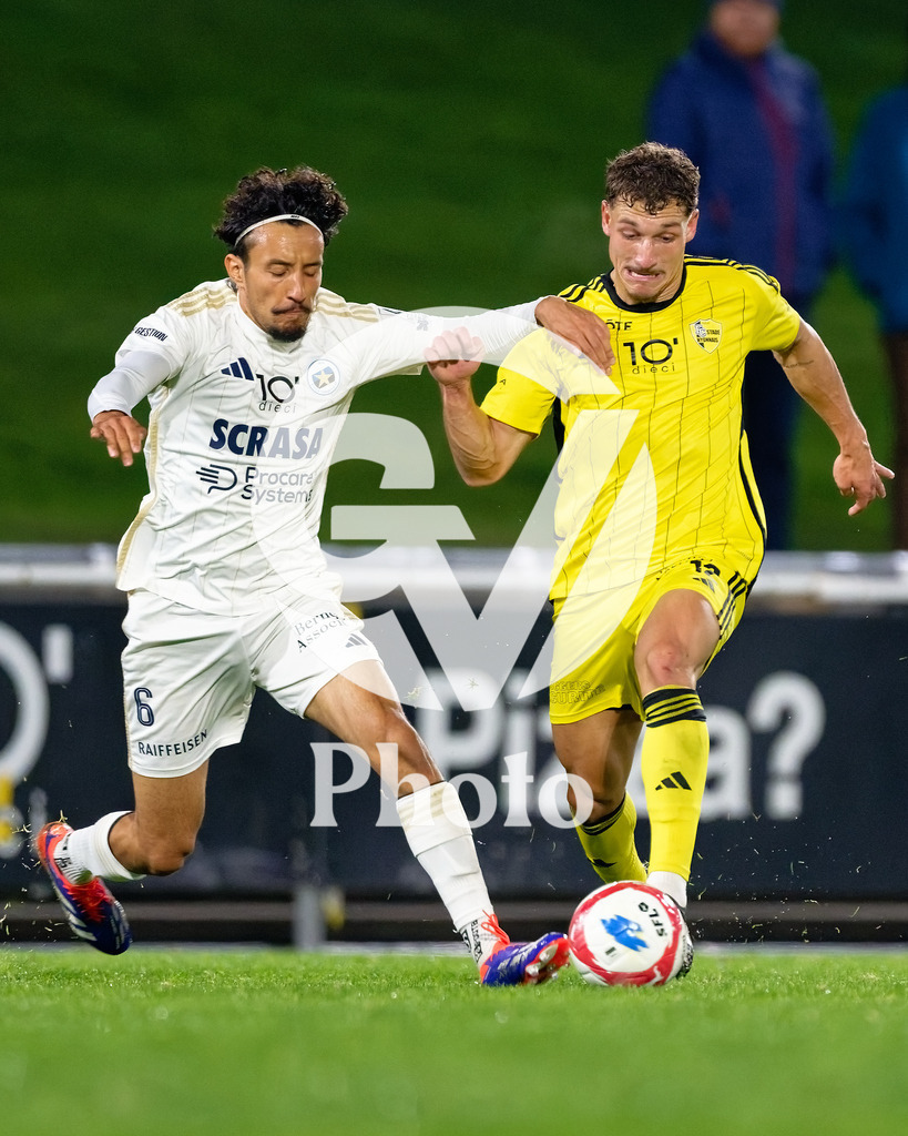 dieci Challenge League - FC Stade Nyonnais v Etoile Carouge FC |  during the dieci Challenge League match between FC Stade Nyonnais and Etoile Carouge FC at Centre sportif de Colovray in Nyon, Switzerland