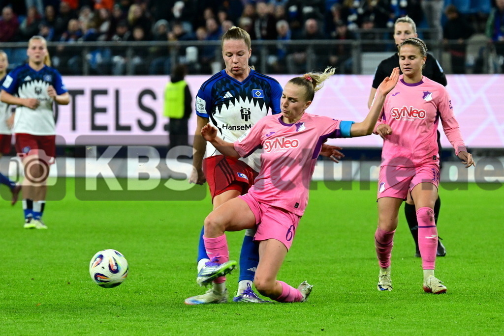 KBS Picture_HSV-Hoffenheim_Frauen_043 | v.v. Diehm Vanessa (TSG Hoffenheim Frauen) , Meyer Christin (HSV Frauen) ,Sportplatz :  Volksparkstadion, - Realisiert mit Pictrs.com