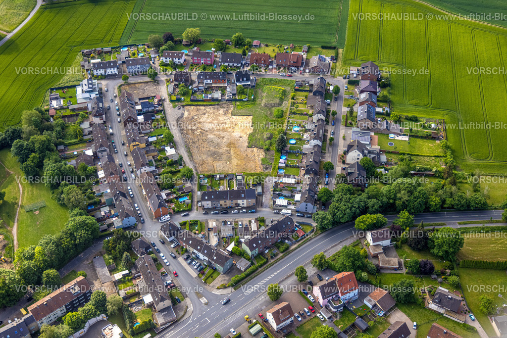 Hamm220501103 | Luftbild, Wohnsiedlung Baugebiet Kupferstraße, Pelkum, Hamm, Ruhrgebiet, Nordrhein-Westfalen, Deutschland
