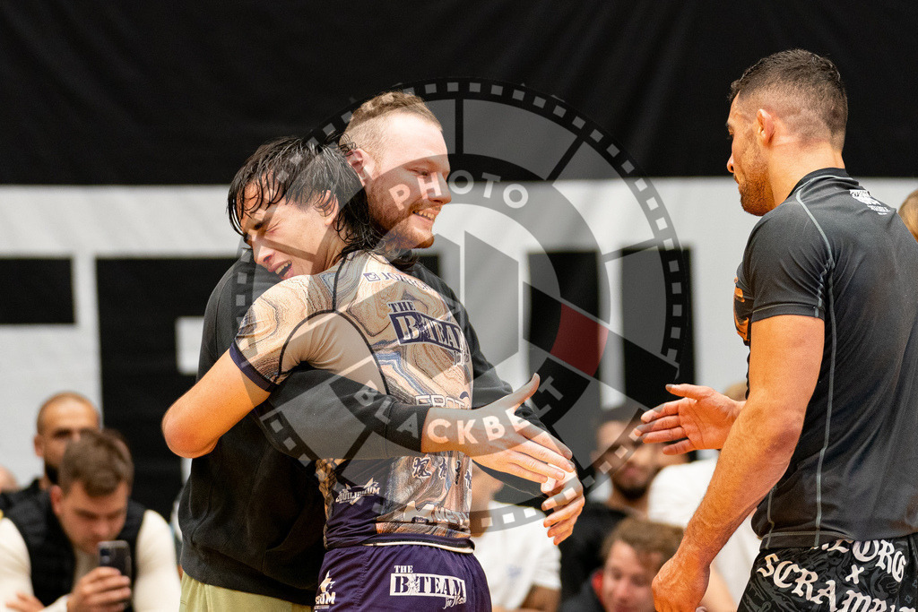 20230916PBB5366 | Fighters compete during the grappling tournement ADCC Trials (European, Middle East and African Championship) in Warsaw, Poland, on September 16, 2023.