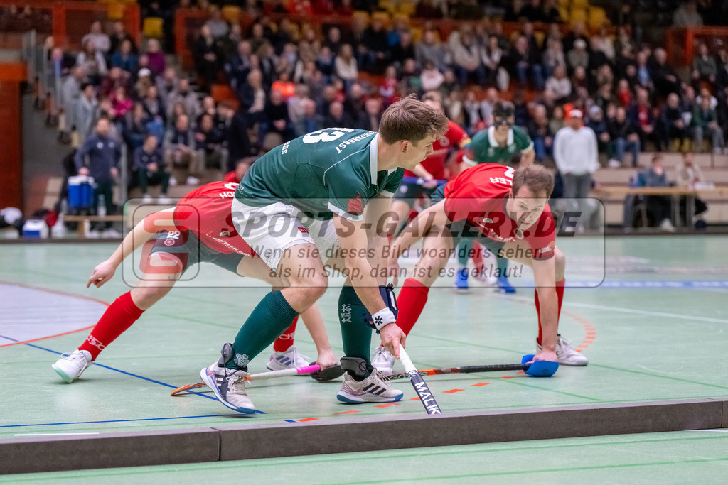 HK_20250110_101202 | 1. Bundesliga Halle Herren Crefelder HTC - Uhlenhorst Mülheim am 10.1.2025 Glockenspitz Halle Krefeld, Krefeld ,
