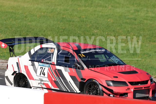 FIA European Hill Climb Championship – Rechberg 2026    | FIA European Hill Climb Championship at Rechberg, held from 24 to 26 April 2026 near Tulwitz, Styria, Austria. The image shows Werner SCHLEGEL (SUI) Mitsubishi Lancer Evo 8.     