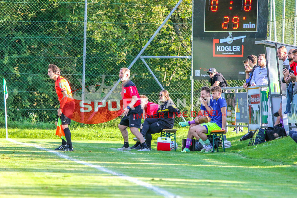 Austria Klagenfurt Amateure - SK Treibach 1-1, Kärntner Liga 2. Runde | Nenad Pavicevic (Austria Klagenfurt Amateure #C) Austria Klagenfurt Amateure - SK Treibach 1-1 am 08.08.2023 in Brückl
(Sportplatz), Austria, (Photo by Ernst Krawagner sport-fan.at) - Realisiert mit Pictrs.com