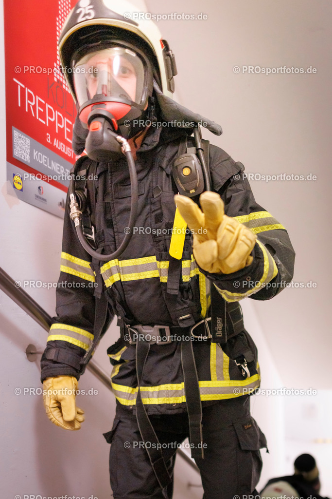KölnTurm Treppenlauf; Köln, 03.08.2025 | Impressionen vom KölnTurm Treppenlauf am 03.08.2025 in Köln (Nordrhein-Westfalen). 
