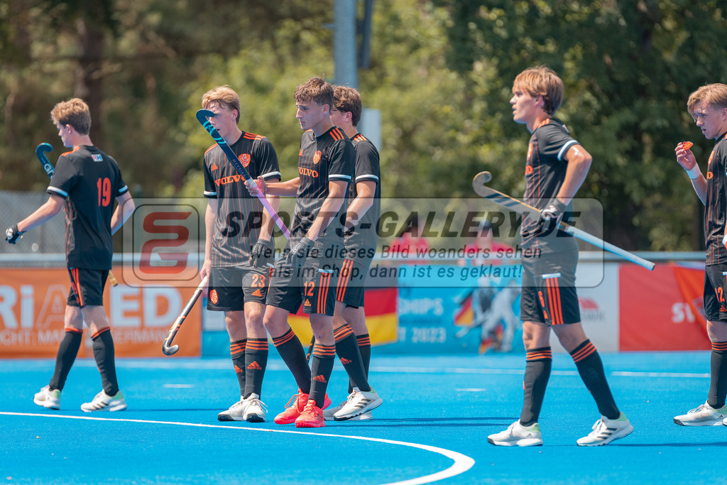 HK_20230710_100576 | Euro Hockey MU18 Netherland - Poland Championship Girls &amp; Boys am 10.7.2023 CHTC , Krefeld ,