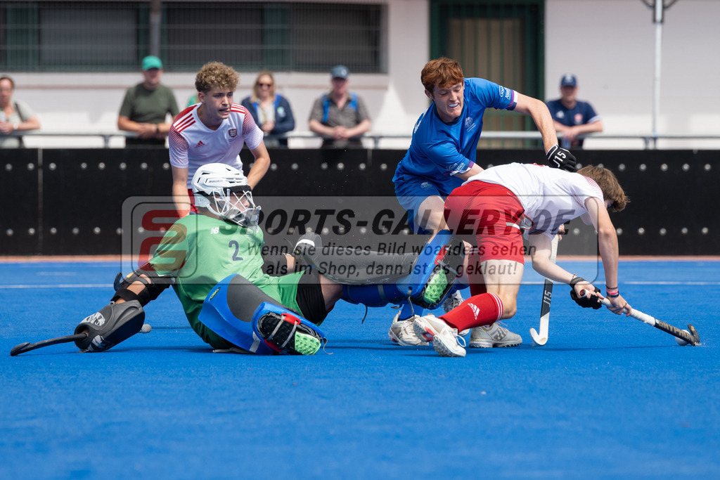 SFE_20230716_0011-2 | EuroHockey EM U18 Boys 5th 6th Scotland vs England am 16.07.2023 in Krefeld (Gerd-Wellen-Hockeyanlage), Photo: Stephan Fehrmann 2023 (Sports-Gallery)