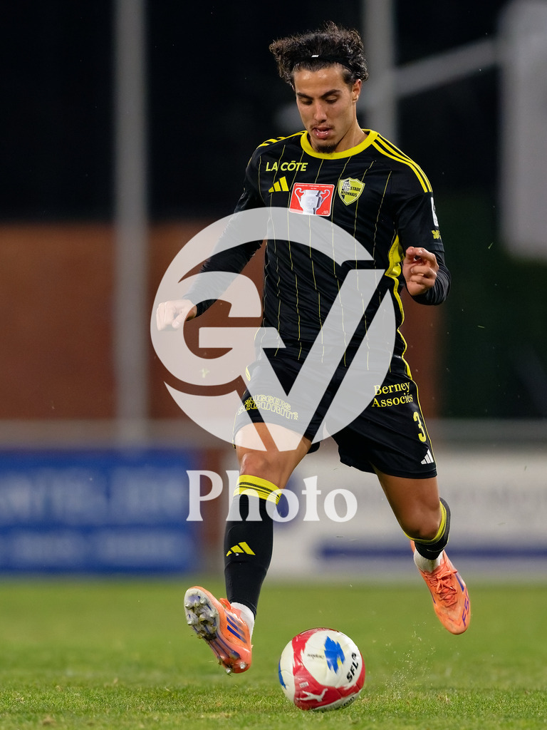 Coupe Suisse - 1/8 de finale - FC Stade Nyonnais v Neuchatel Xamax |  during the Coupe Suisse - 1/8 de finale match between FC Stade Nyonnais and Neuchatel Xamax at Centre sportif de Colovray in Nyon, Switzerland