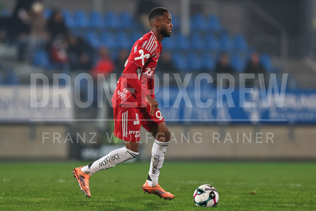 UEFA Europa League 2025/26: SK Sturm Graz vs SK Brann | Graz, Austria, 29.JAN.26 - SOCCER - UEFA Europa League, SK Sturm Graz vs SK Brann Bergen. The image shows Melayro Bogarde (Lask).