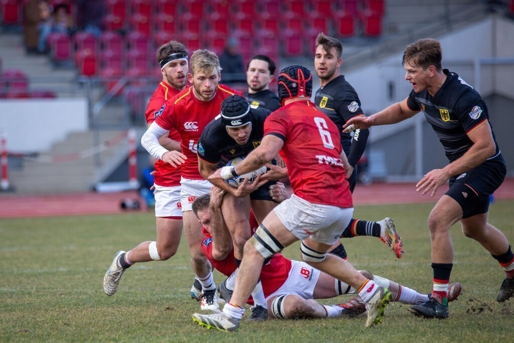 Rugby Europameisterschaft der Männer, 3. Spieltag: Deutschland gegen Belgien in Kassel | Rugby Europameisterschaft der Männer, 3. Spieltag: Deutschland gegen Belgien in Kassel - Realisiert mit Pictrs.com
