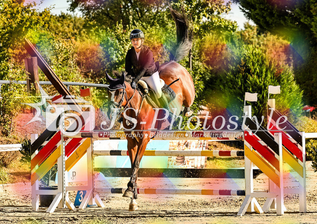 20250829_Springprüfung Kl. M 125cm-126 | JS-Photostyle - Sport-/Portrait- & Eventfotografie