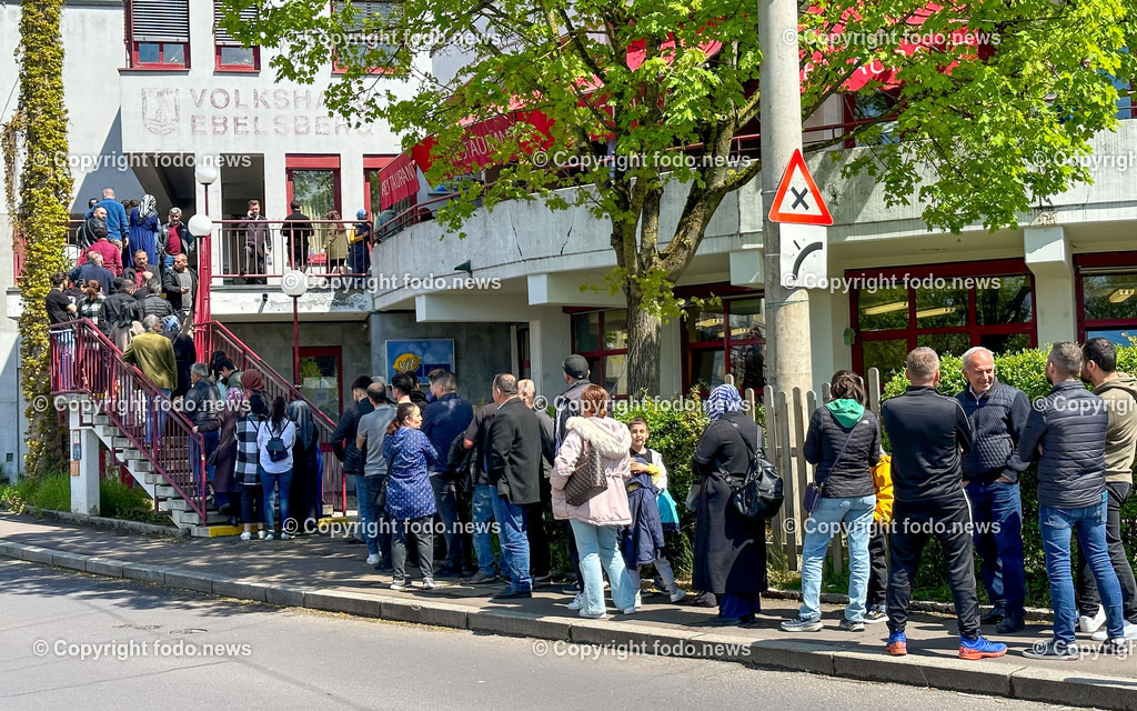 Volkshaus Linz-Ebelsberg_ Tuerken Wahl 2023-3 | 29.04.2023, Linz, AUT, Volkshaus Linz-Ebelsberg im Bild Tuerken Wahl 2023