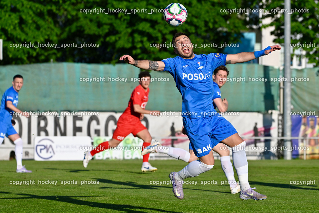 SAK vs. SC ST. Veit | #10 Yosifov Svetlozar Angelov SAK, SAK vs. SC ST. Veit, SAK vs. SC ST. Veit am 30.04.2025 in Klagenfurt (Sportpark Welzenegg), Austria, (Photo by Bernd Stefan)
