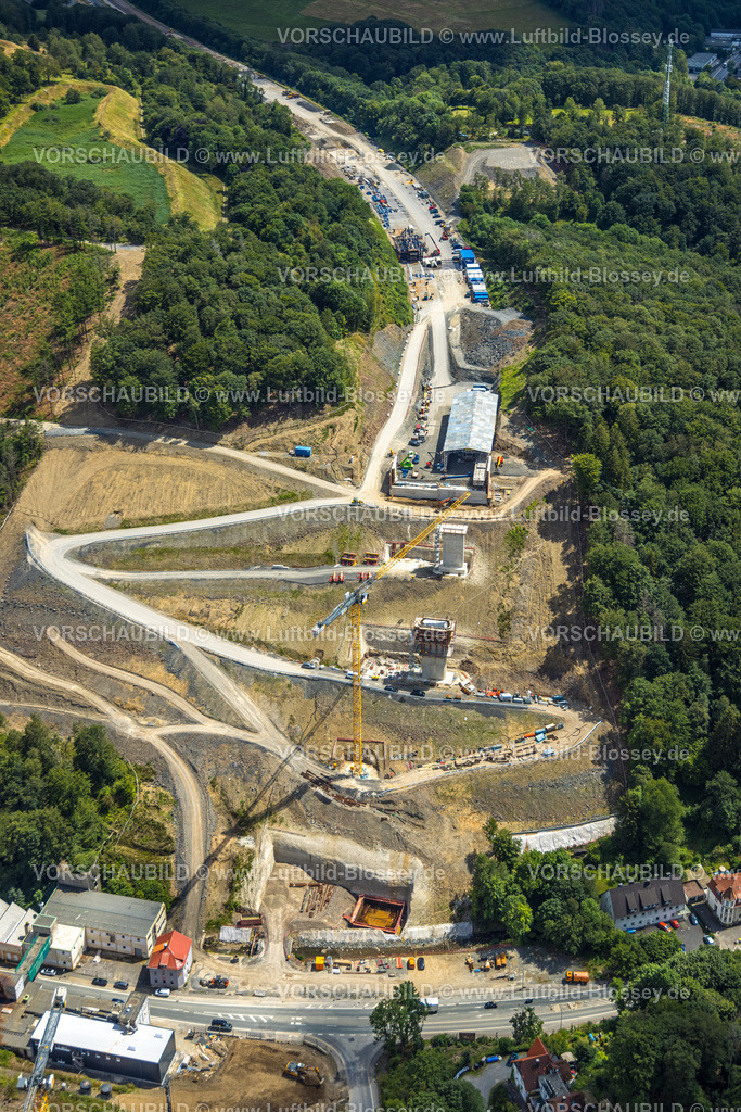 Luedenscheid240709178 | Lüdenscheid, Rahmedetalbrücke, A45, Sauerlandlinie, Sauerland, Nordrhein-Westfalen, Deutschland