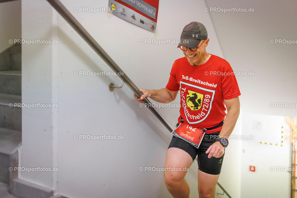 KölnTurm Treppenlauf; Köln, 03.08.2025 | Impressionen vom KölnTurm Treppenlauf am 03.08.2025 in Köln (Nordrhein-Westfalen). 