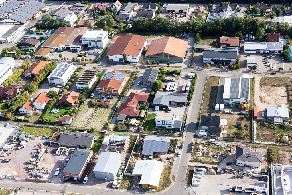Luftbild: Gereutäcker von Norden in Hatzenbühl im Bundesland Rheinland-Pfalz in Deutschland. Foto: IMG_117404.jpg vom 06.09.2019 durch Werner Riehm/FLY-FOTO.de