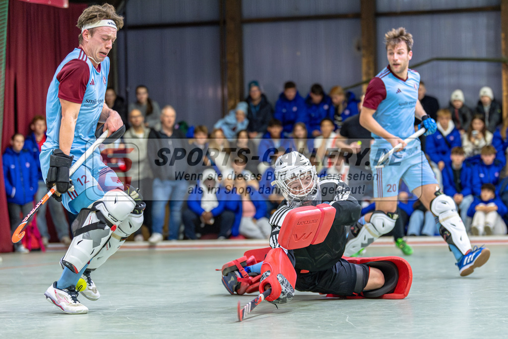 SM_2025-01-10_mD5_-235 | 1.Bundesliga Hallenhockey  (M) UHC - DCADA  / 9:7 (3:4)