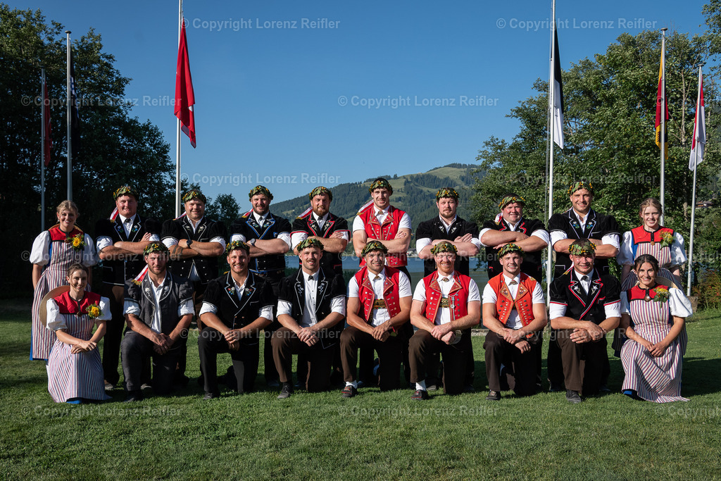 Schwingen -  Schwarzseeschwinget 2025 | Schwarzsee, 22.6.25, Schwingen - Schwarzseeschwinget.