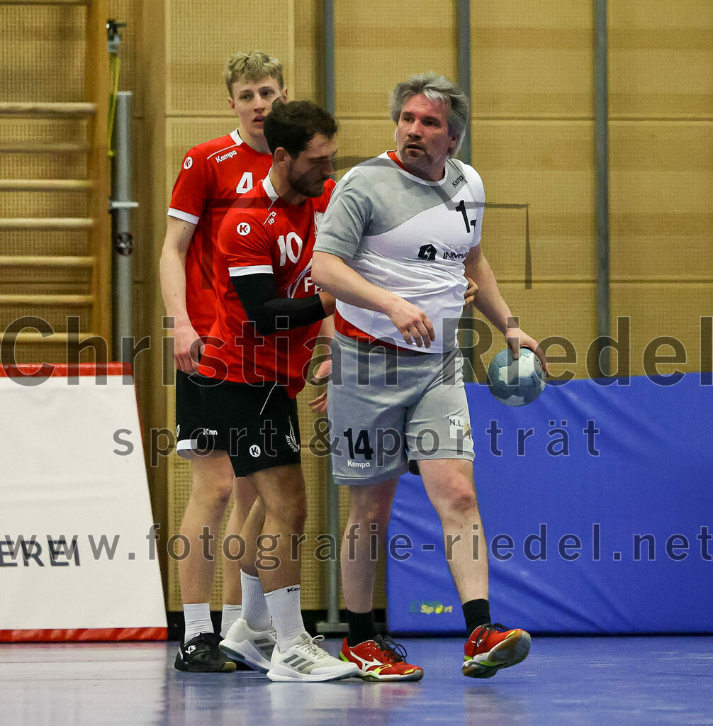 2023-04-01_057_SV_Anzing_gegen_TuS_Prien | Anzing, Deutschland, 01.04.2023:
Handball, Bezirksliga 2022 / 2023, 12. Spieltag, SV Anzing gegen TuS Prien, Endergebnis: 

Foto: Christian Riedel / fotografie-riedel.net