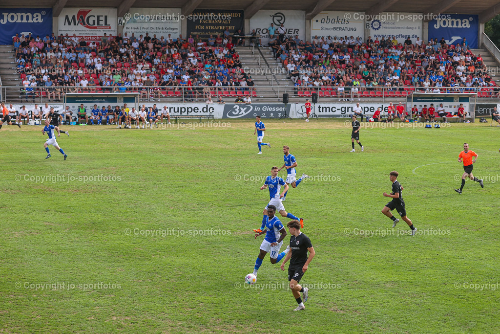 Giessen_Darmstadt (331) | 16.07.2023; Testspiel; Waldstadion Gießen; FC Gießen - SV Darmstadt 98; Ergebnis: 2:0 (0:0)