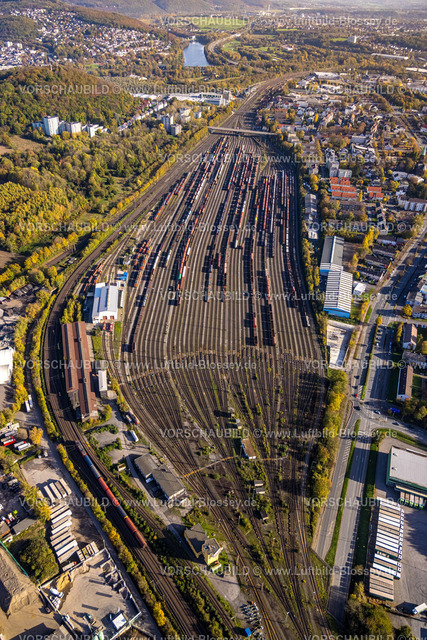 Hagen221015332 | Luftbild, Rangierbahnhof, Güterbahnhof Vorhalle, Hagen, Ruhrgebiet, Nordrhein-Westfalen, Deutschland
