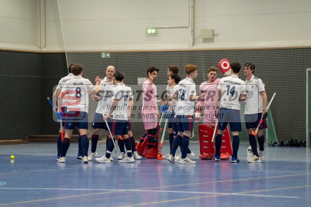 HK_20250201_102069 | 2. Bundesliga Halle Herren Düsseldorfer HC - Club Raffelberg am 1.2.2025 Halle am Seestern, Düsseldorf ,