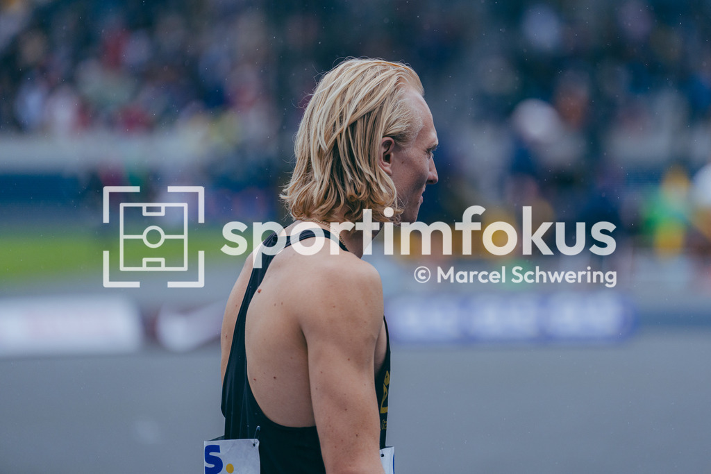 Deutsche Meisterschaften der Frauen und Männer 2026 | Thilo Traue, LG Stadtwerke München, 400-Meter-Lauf, Finale, Deutsche Meisterschaften der Frauen und Männer 2026, Lohrheidestadion Bochum-Wattenscheid, 26.07.2026. Foto: Marcel Schwering / sportimfokus - Realisiert mit Pictrs.com