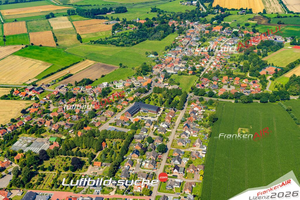 Stadt Grube von Oben- Die Luftaufnahme wurde 2025 vom UL-Flugzeug heraus erstellt ( keine Drohnenaufnahme ) - Hochauflösende Luftaufnahme - für Wandbilder und großformatige Ausdrucke geeignet. Das besondere Geschenk!Hier alle&nbsp;Infos zur Lizenzierung der LuftaufnahmeWir fliegen auch dieses Jahr wieder in Ihre Region um Luftbilder zu erstellen.- Luftbild anfragen