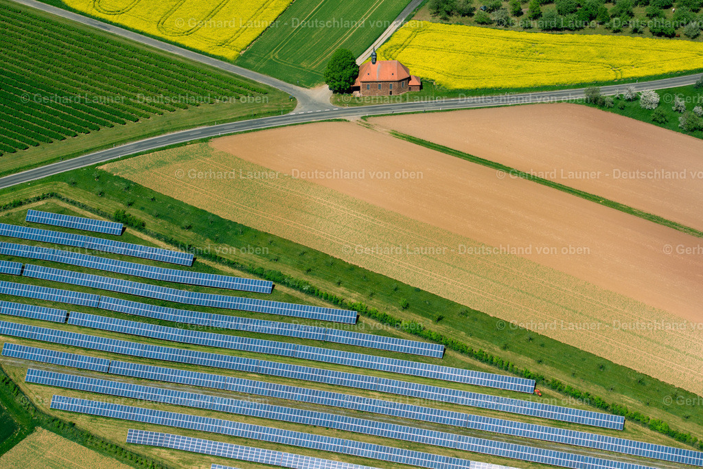 3500685 | Solarpark an der Wendelinuskapelle bei Mönchberg