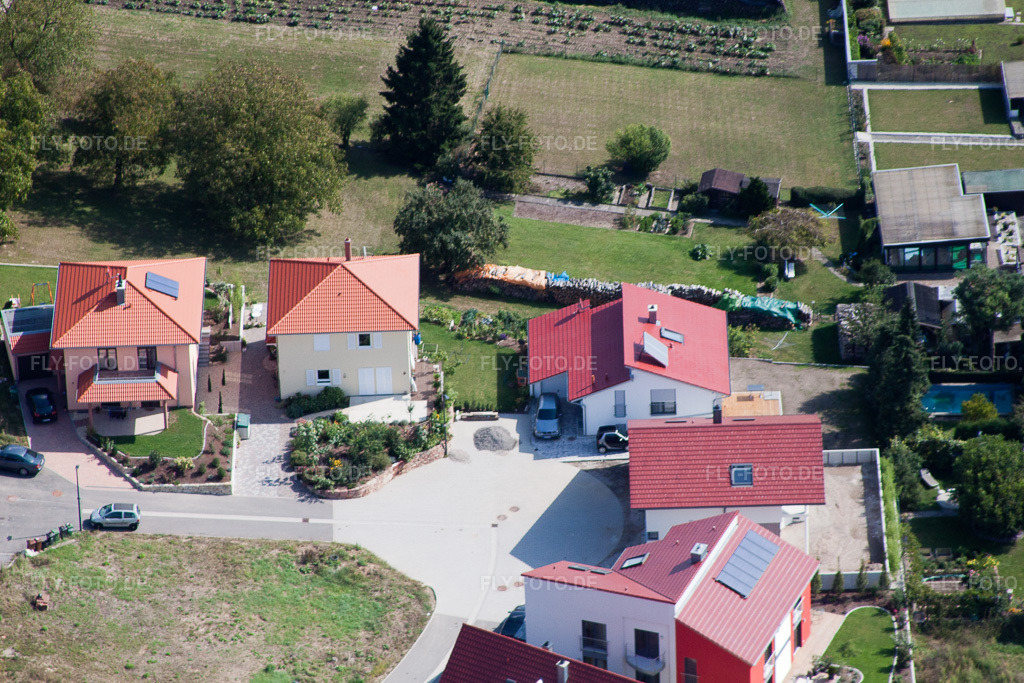 Luftbild: Am Höhenweg in Kandel im Bundesland Rheinland-Pfalz in Deutschland. Foto: IMG_21109.jpg vom 06.09.2009 durch Werner Riehm/FLY-FOTO.de