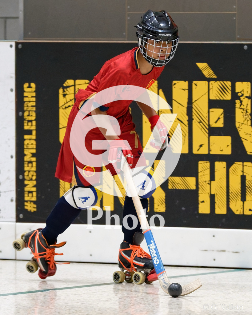 U13  - Geneve RHC v HC Munsingen W  |  during the U13  match between Geneve RHC and HC Munsingen W  at Centre sportif de la queue d'arve in Geneve, Switzerland