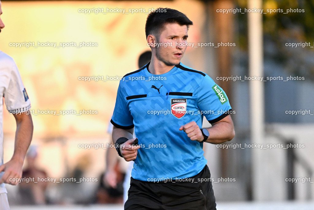 SAK vs. SC St. Veit | Mathias Bodner Referee, SAK vs. SC St. Veit, SAK vs. SC St. Veit am 19.09.2025 in Klagenfurt (Sportpark Welzenegg), Austria, (Photo by Bernd Stefan)
