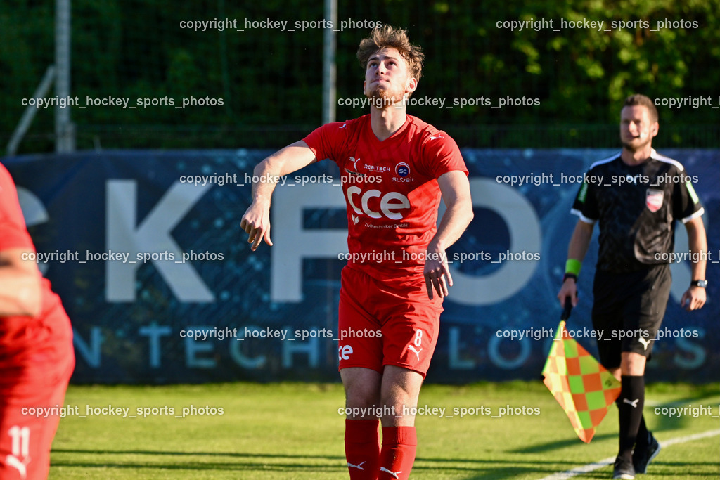 SAK vs. SC ST. Veit | #8 Fabian Johann Stornig SC St.Veit, SAK vs. SC ST. Veit, SAK vs. SC ST. Veit am 30.04.2025 in Klagenfurt (Sportpark Welzenegg), Austria, (Photo by Bernd Stefan)