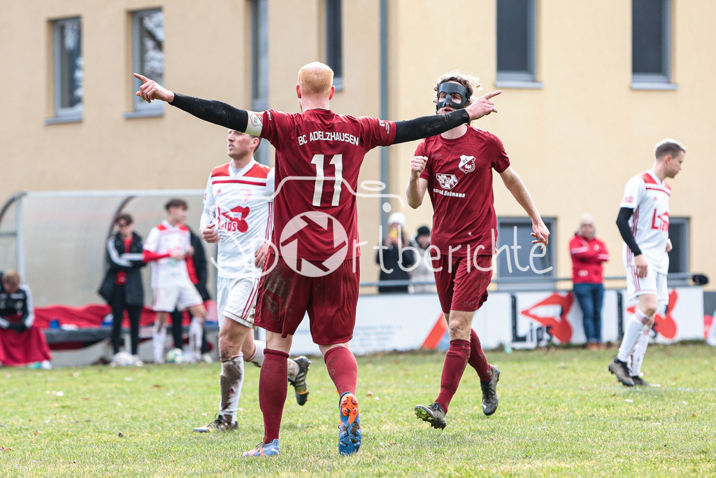 SV Echsheim-Reicherstein - BC Adelzhausen | Jubel nach dem Ausgleich zum 2-2