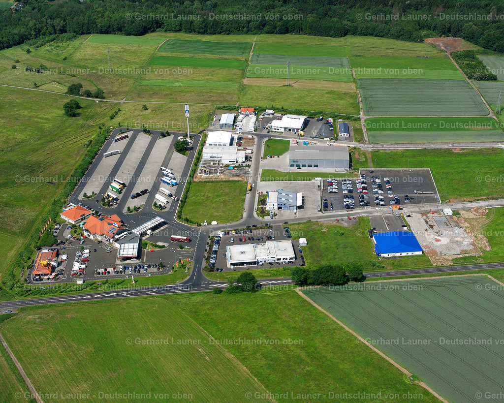2614900 | MüCKE 09.06.2006 Industrie- und Gewerbegebiet  in Mücke im Bundesland Hessen, Deutschland // Industrial and commercial area  in Mücke in the state Hesse, Germany Foto: Gerhard Launer