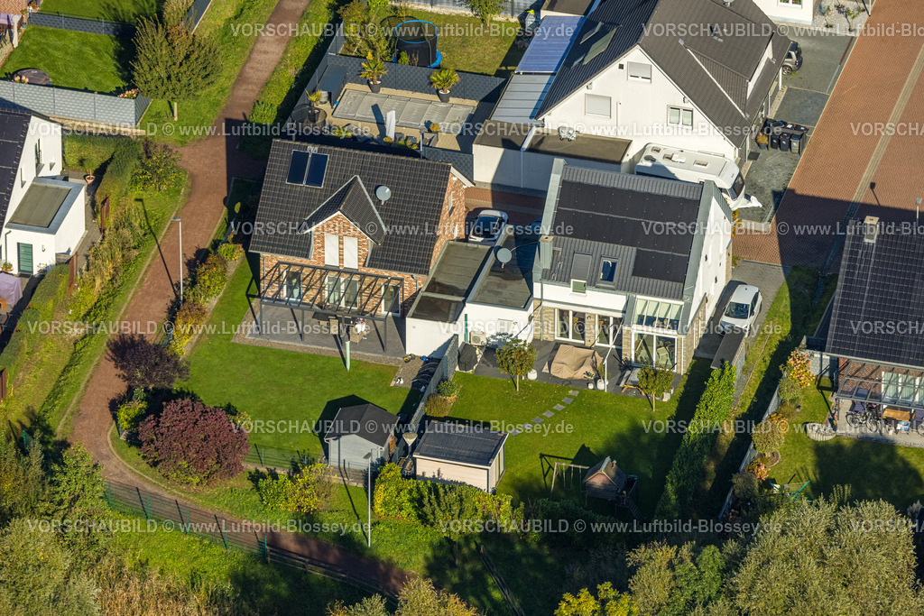 Hamm241007428 | Luftbild, Wohnsiedlung Albert-Spieker-Weg Einfamilienhäuser, Mitte, Hamm, Ruhrgebiet, Nordrhein-Westfalen, Deutschland