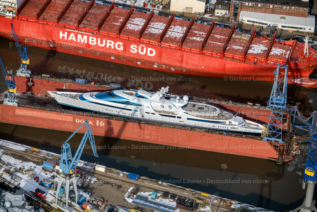 4044678 | Schiffe in den Trockendocks von Blohm und Voss, Hafen, Freie und Hansestadt Hamburg