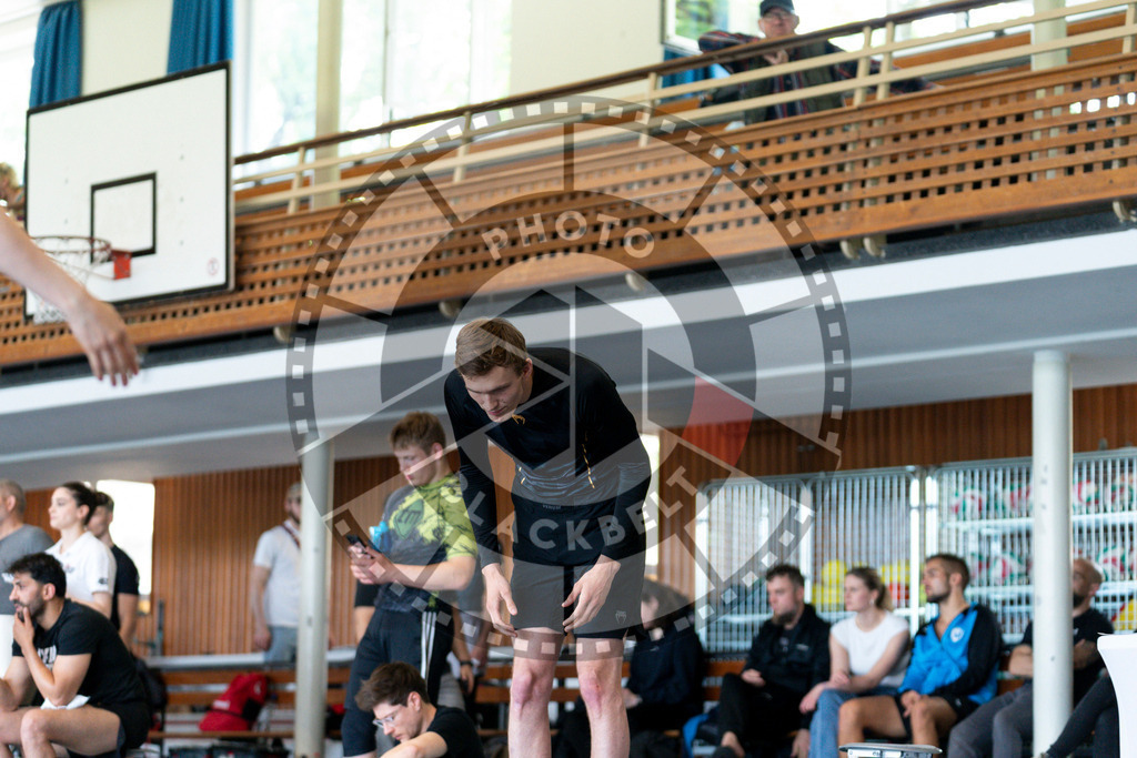 20240608PBB02959 | Fighters compete during the ILLCS VII summer edition luta livre competition in Hannover, Germany, on June 8, 2024.