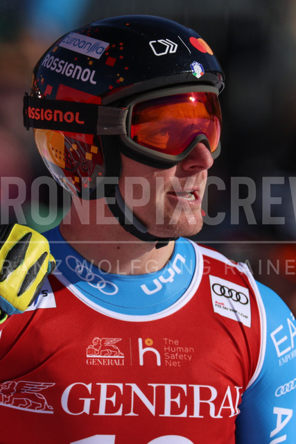 Audi FIS Ski World Cup: Men’s Slalom – Hahnenkamm Race, Kitzbuehel | Kitzbuehel, Austria, 25.Jan.26 - Alpine Skiing - FIS World Cup, Hahnenkamm Race, Slalom, men. The image shows CASSE Mattia (ITA, Rossignol).