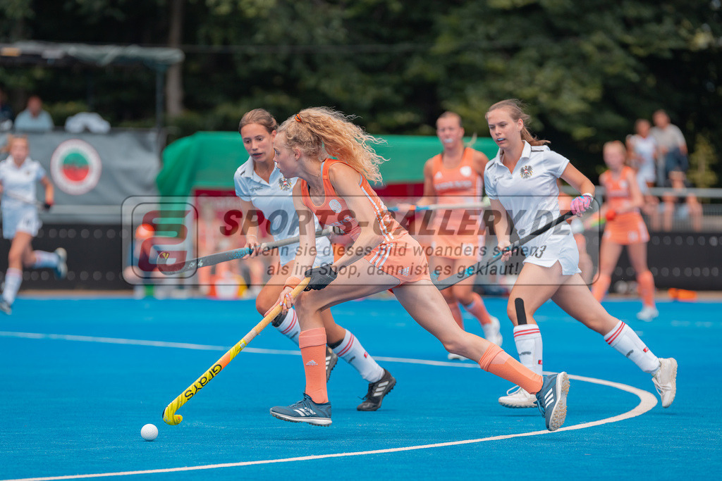 HK_20230713_101899 | Euro Hockey WU18 Austria vs Netherlands Championship Girls &amp; Boys am 13.7.2023 CHTC , Krefeld ,