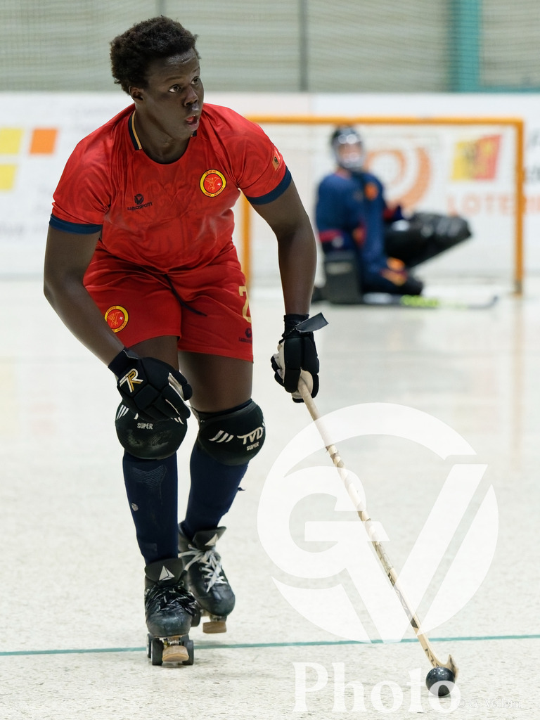 Geneve RHC  v RC Biasca  - U17 | Geneve, Switzerland - May 10 : during the U17  match between Geneve RHC  and RC Biasca  at Centre sportif de la queue d'arve on May 10 , 2026 in Geneve, Switzerland.