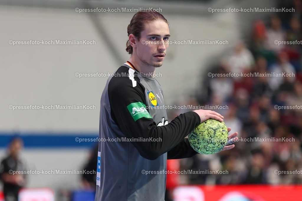 xKWIx22032601007 | 22.03.2026, Handball, Länderspiel Herren, Deutschland - Ägypten, ÖVB-Arena Bremen:  Juri Knorr (Germany #15) xKamilxWilkowskixPressefotoKochx