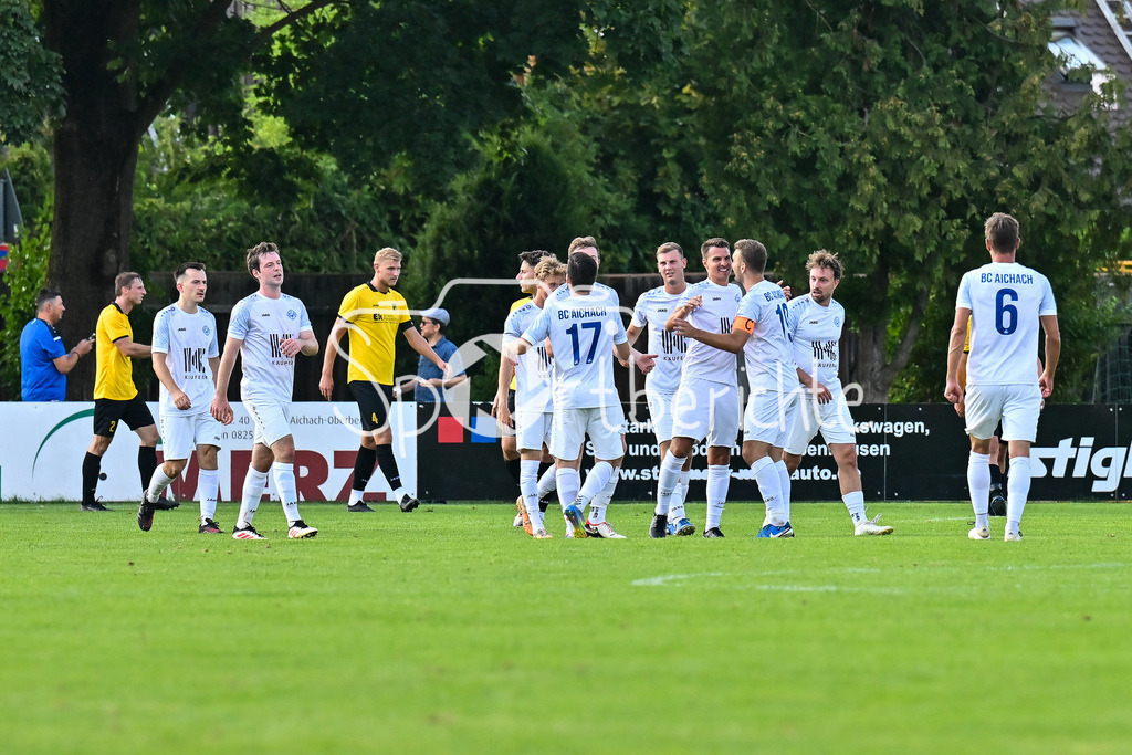 BC Aichach - SF Bachern | Jubel nach 1-0