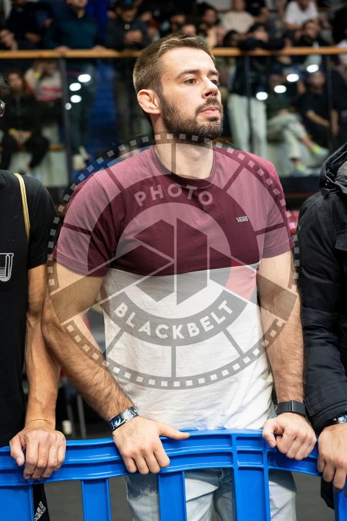 20240123PBB02178 | Fighters compete during the second day of the IBJJF European Championship in Paris, France, on January 23, 2024.