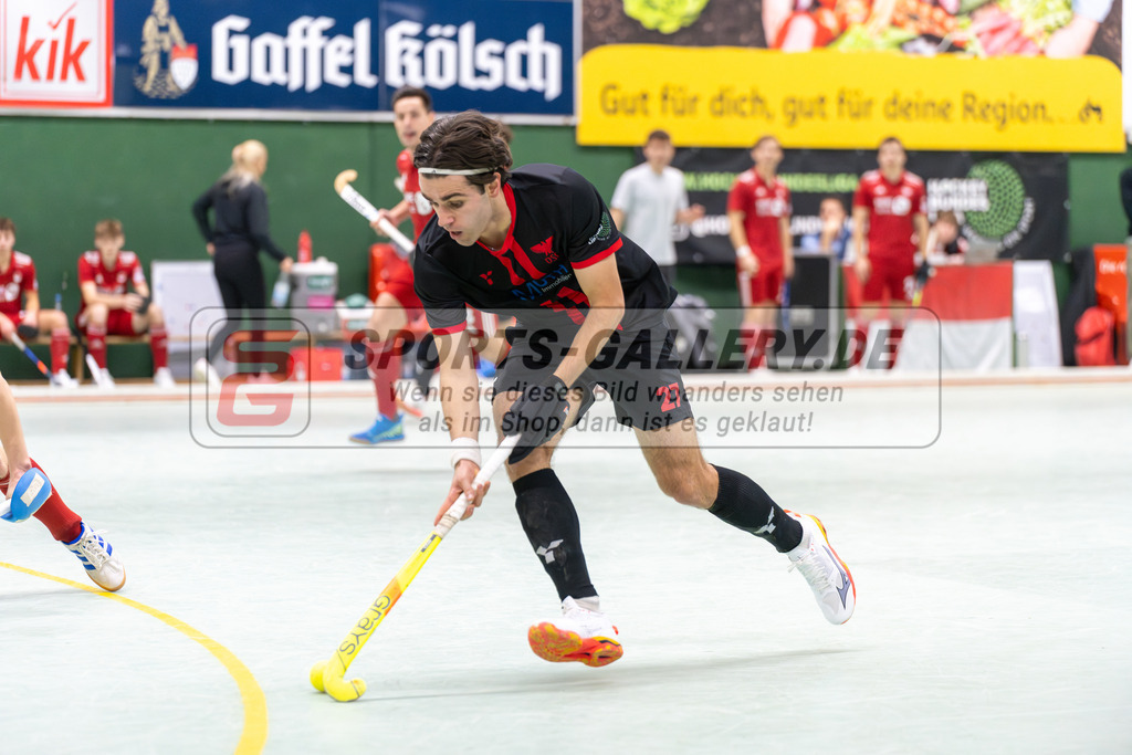 SFE_20251213_0053 | Köln, Deutschland, 13.12.2025:  Hockey 1. Bundesliga Herren Rot-Weiss - DSD Düsseldorf im KTHC Stadion Rot-Weiss Köln Tennis and Hockey Club am 13.12.2025 in Köln, Deutschland. (Foto von Fehrmann)Köln, Germany, 13.12.2025: Hockey 1. Bundesliga Herren Rot-Weiss - DSD Düsseldorf in KTHC Stadion Rot-Weiss Köln Tennis and Hockey Club at 13.12.2025 in Köln, Deutschland. (Foto from Fehrmann)